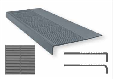 Rubber Stair Treads | Non Slip Horizontal Bar