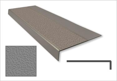 Roppe Rubber Stair Treads | Non Slip Pebble