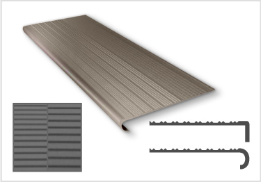 Roppe Rib Vinyl Stair Treads