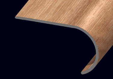 Versatrim&reg; Round Stair Nose Molding