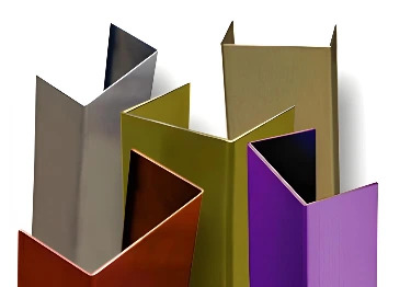 Colored Metal End Wall Guards | Caps