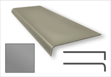 Roppe Rubber Stair Tread Smooth Design