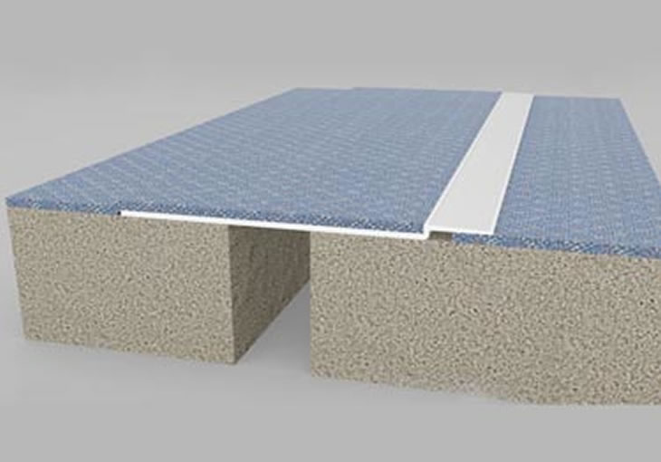 Aluminum Joint Cover - Wabo® FastFloor FJS By Sika