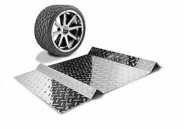Diamond Plate Parking Spot