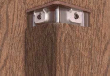 InPro&reg; Corner Guards Aluminum Retainer Woodland