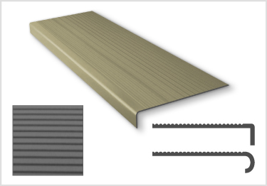 Johnsonite | Tarkett Safe-T Rib Vinyl Stair Treads