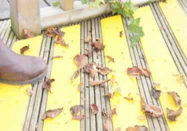Anti-Slip Decking Strips | Screw-Down Fiberglass
