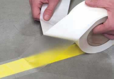 Clear Aisle Marking Protection Tape