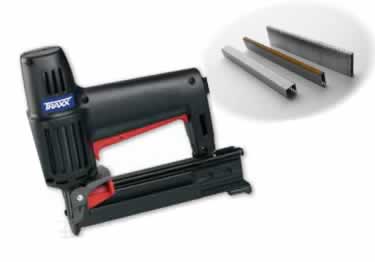 Carpet Staples and Stapler by TRAXX