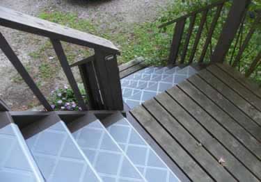 Interior and Exterior Plastic Composite Stair Treads