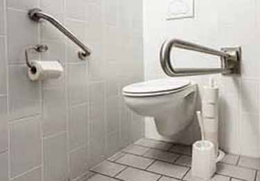 Grab Bars | Stainless Steel Angled and Folding 