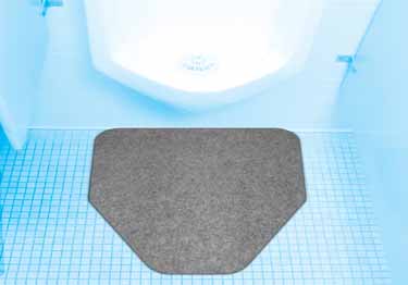 Urinal Mat HD Absorbent with Grip Backing