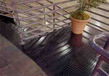 Roppe Low Profile Raised Circular Rubber Flooring