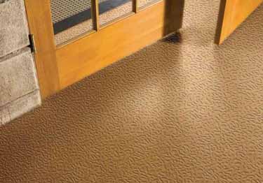Roppe Hammered Design Rubber Flooring