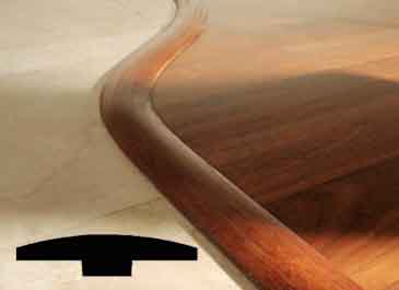 Flexible Paint | Stain Wood Grain T-Moldings