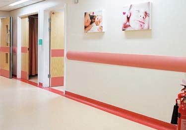 CS Acrovyn&reg; Crash Rubstrips