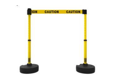 Banner Stakes Double Post Crowd Control Barrier