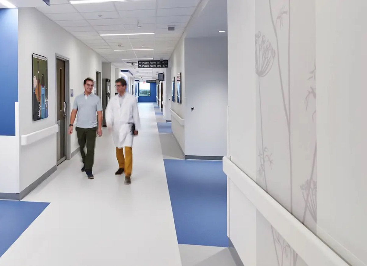 Commercial Construction-Flooring for Hospitals
