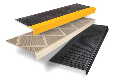 Interior / Exterior Fiberglass | Plastic | Stair Treads