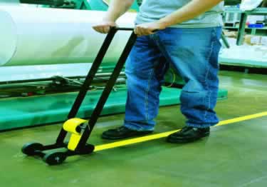 floor marking tape safety hazard