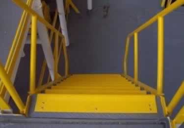 stair treads and nosing fiberglass
