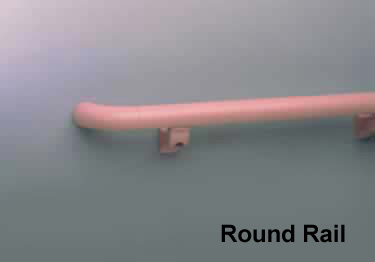 plastic handrails standard