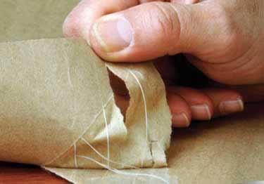 red rosin paper reinforced