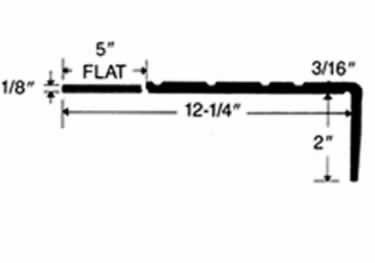 stair treads diamond design