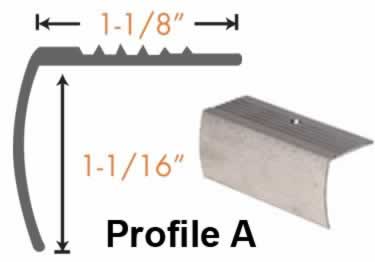 metal stair nosing