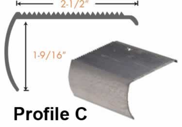 metal stair nosing