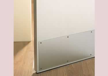 door kick plates rigid vinyl