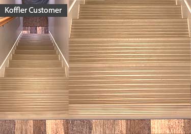 stair treads colored roppe