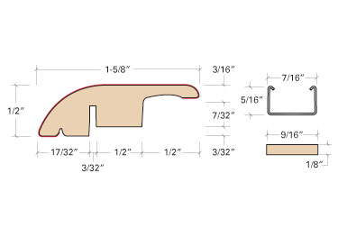 versatrim reducer molding