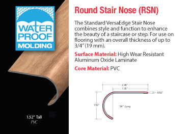 versatrim round stair molding