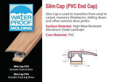 versatrim slim cap molding