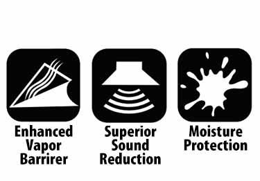 quietwalk plus acoustical underlayment