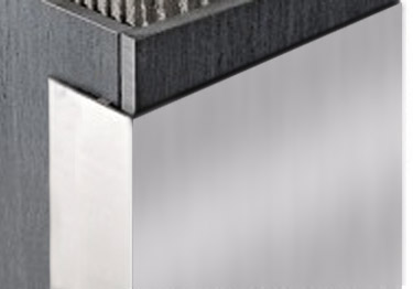 wall end colored metal corner guards