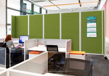 Foldable room divider