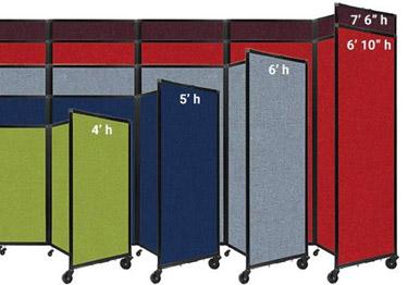 Foldable room divider