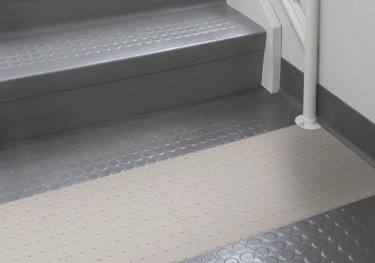 roppe stair tread raised circular
