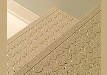 roppe stair tread raised circular