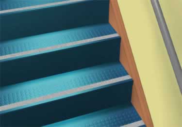 roppe stair tread raised circular