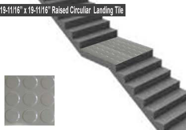 roppe stair tread raised circular