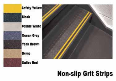 roppe stair treads w abrasive strip