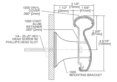 hand rail InPro 1000