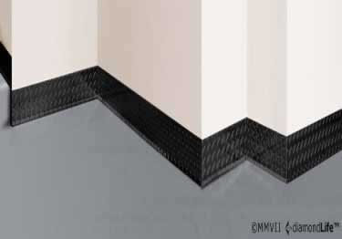 diamond plate wall base molding