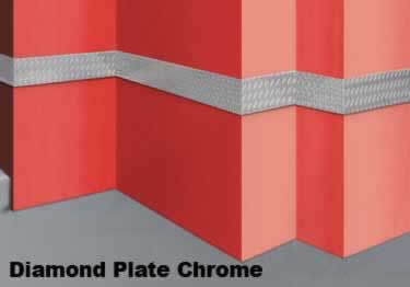 diamond plate chair rail