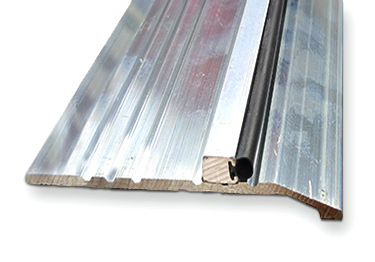 Door seal strip provides a strong seal with superior weather resistance
