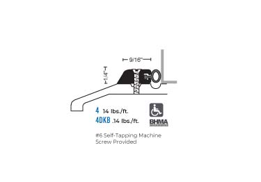 Door seal strip provides a strong seal with superior weather resistance