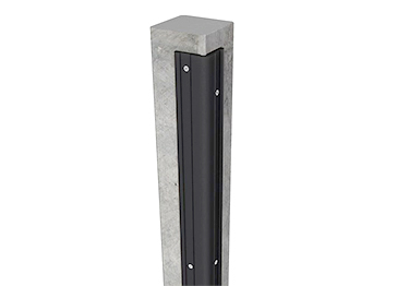 Parking bumpers and corner guards prevent damage to vehicles and parking garage 